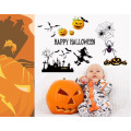 Autocollant de mur imperméable fait sur commande de stickers de décor de Halloween de décor pour promotionnel